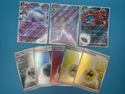 Pokemon Card Lot- Full Art Ex Scarlet & Violet White Flare And Energy - Image 1