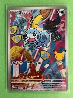 Pokemon First Partner Series 2 Illustration Galar Grookey, Scorbunny, Sobble - Image 4