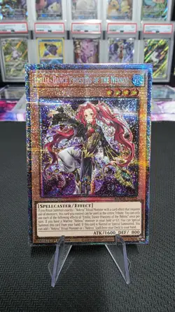 Yugioh Emilia, Dance Priestess of the Nekroz Starlight Rare BLMM-EN025 1st Ed - Image 1
