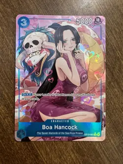 One Piece Card Game Boa Hancock OP13-051 Special Character Card Alt Art - Image 1