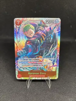 One Piece Roronoa Zoro EB04-007 Super Rare Foil NM - Image 1