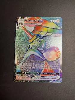 Pokemon TCG Melmetal VMAX Holo Ultra Rare Card 080/078 - Image 1