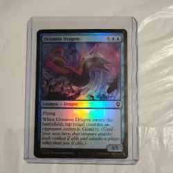 Magic: The Gathering 10 Dragon Card Lot - Oceanus, Blue, Black, Rapacious. - Image 3
