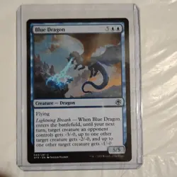 Magic: The Gathering 10 Dragon Card Lot - Oceanus, Blue, Black, Rapacious. - Image 4