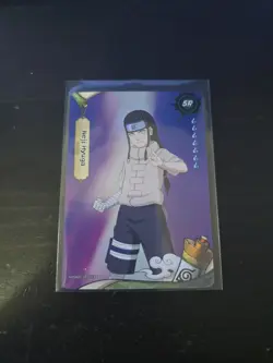 Naruto Kayou English Series 2 Card - Neji Hyuga - NRSA02-SR-011L2 - Image 3
