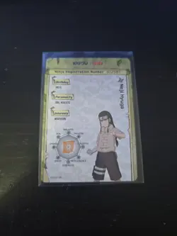 Naruto Kayou English Series 2 Card - Neji Hyuga - NRSA02-SR-011L2 - Image 4