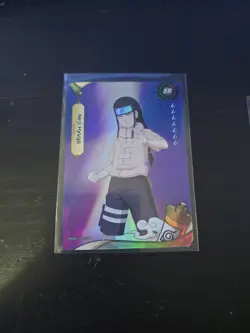 Naruto Kayou English Series 2 Card - Neji Hyuga - NRSA02-SR-011L2 - Image 5