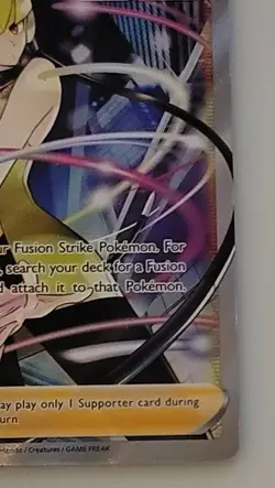Pokemon Elesa's Sparkle 260/264 Fusion Strike Full Art Trainer Card - Image 4