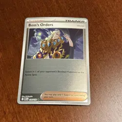 Boss's Orders [Ghetsis] 114/132 Mega Evolution Reverse Holo Pokemon TCG Card - Image 1