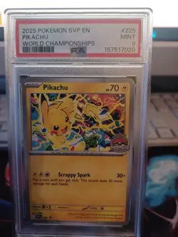 Pikachu - 225 (World Championship 2025) 225 Sv: Scarlet & Violet Promo Cards... - Image 1