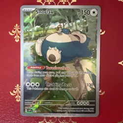 Snorlax 051 SV: Scarlet & Violet Promo Cards Holofoil Promo Pokemon TCG - Image 1