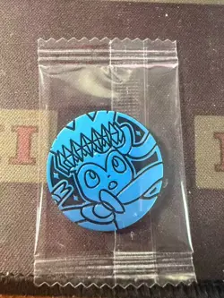 POKEMON CARD OFFICIAL COIN Terastal Sylveon Water type color Chinese LIMITTED - Image 1