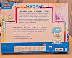 Pokemon TCG: quaxly Paldea card Pin Collection nib - Image 2