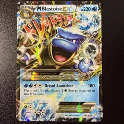 Mega Blastoise EX 18/83 Holo Generations Pokemon Card TCG Near Mint - Image 1