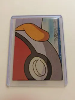 1999 Topps Pokemon Sticker Puzzle Card Geodude Graveler Golem Blue Logo - Image 2