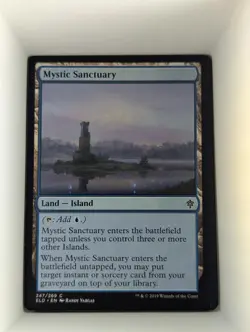 Mystic Sanctuary 247 Common Throne of Eldraine Magic: The Gathering Near Mint - Image 1