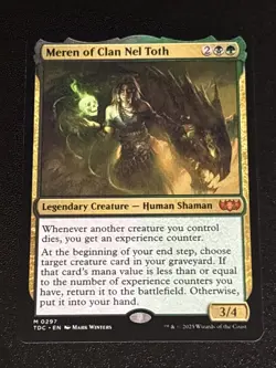 MTG Commander: Tarkir: Dragonstorm Meren of Clan Nel Toth 0297 Mythic - Image 1