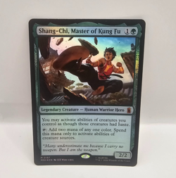 Shang-Chi, Master of Kung Fu NM Foil #187 - MTG Marvel Super Heroes - Image 1