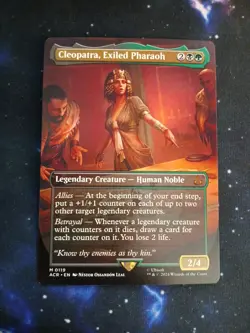 Cleopatra, Exiled Pharaoh (Borderless) Universes Beyond: Assassin's Creed... - Image 1