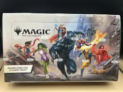 MTG Marvel Super Heroes Play Booster Box (30 packs) Sealed English - Image 2