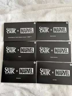 Magic the Gathering x Secret Lair: Marvel (6) *Non-Foil* Sets Wolverine Storm - Image 1
