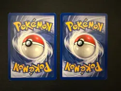 Dark Weezing 42/109 + Koffing 61/109 Team Rocket Returns Vintage Pokemon Lot - Image 2