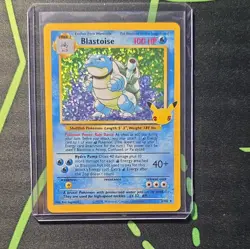25th Anniversary CHARIZARD VENUSAUR BLASTOISE Celebration Set Holo Pokemon - NM - Image 4