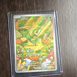 The Pokemon Company Pokemon TCG Snivy 087/086 Sv: Black Bolt IR Holo Eng 70HP - Image 1