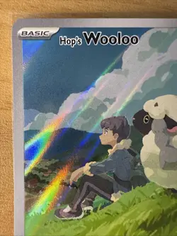 Pokemon TCG Hop's Wooloo Holo Card 170/159 Sv09: Journey Together - Image 5