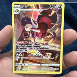 Ariados TG09/TG30 Holo Brilliant Stars Trainer Gallery Pokemon NM bis Mint ENG - Image 1
