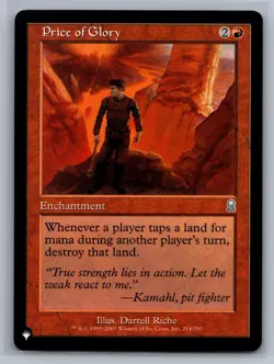 Price of Glory #214 | Near Mint | The List Magic MTG - Image 1