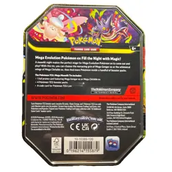 Pokemon TCG Mega Moonlit Tin - Mega Gengar ex BRAND NEW FACTORY SEALED - Image 2