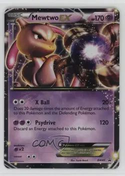 Mewtwo EX Pokemon Black & White Black Star Promo #BW45 - Image 1