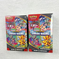 LOT Of 2 - Pokemon TCG: Mega Evolution Chaos Rising Booster Bundle - Image 1