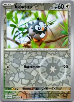 Carte Pokemon Etourmi 148/198 Reverse 2023 - Image 1