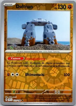 Carte Pokemon Dolman 121/198 Reverse 2023 - Image 1