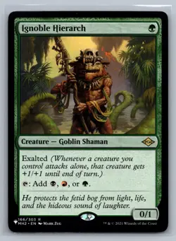 MTG Ignoble Hierarch The List Reprints Regular - Image 1