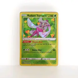 Radiant Tsareena 16/195 Pokemon Silver Tempest Holo Ultra Rare - Image 1