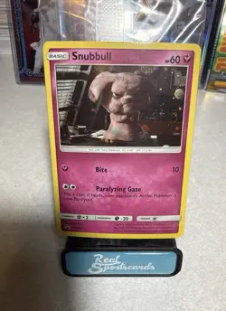 Snubbull SM200 Black Star Promo Holo Detective Pikachu Pokemon TCG - NM Sealed - Image 2