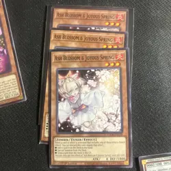 3x Ash Blossom & Joyous Spring () Common L5DD-ENC09 NM Legendary 5D's Decks play - Image 1