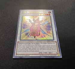 Yu-Gi-Oh! T.G. Wonder Magician BLRR-EN057 Ultra Rare 1st Edition NM/M x1 CRRISP! - Image 2