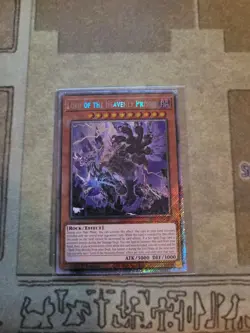 YUGIOH LORD OF THE HEAVENLY PRISON RA03-EN029 PLATINUM RARE 1ST ED NM - Image 1