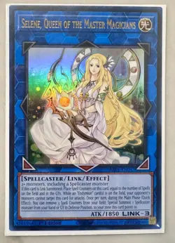 Yu-gi-oh! TCG 1x Selene, Queen of the Master Magicians RA01-EN047 ULTRA x1 25th - Image 1