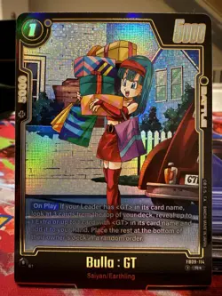 Bulla : GT Alternate Art Dual Evolution FB09-114 Dragon Ball Fusion World - Image 1