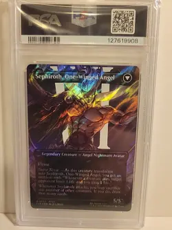 Sephiroth #527 PSA 10 GEM MINT Borderless Surge Foil | Final Fantasy MTG Collect - Image 2