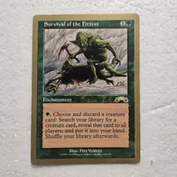 Survival of the Fittest MTG Magic the Gathering 1998 World Championship Deck LP - Image 1
