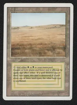MtG Savannah (3ED) x1 *EN - Image 1