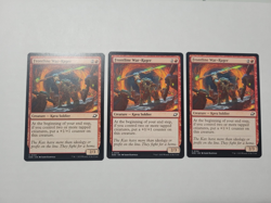 MTG Edge of Eternities - Frontline War-Rager x3 - Common - Near Mint - Image 1
