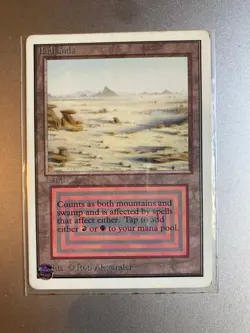 Unlimited Badlands MTG Excellent Condition Magic the Gathering Card 'Dual Land' - Image 1