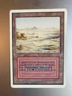 Unlimited Badlands MTG Excellent Condition Magic the Gathering Card 'Dual Land' - Image 3